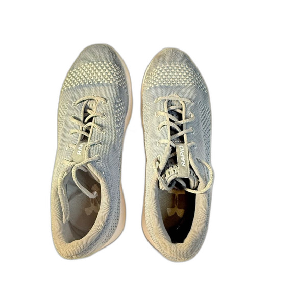Under Armour Rapid Gray Athletic Running Sneakers size 7.5 - Picture 6 of 9